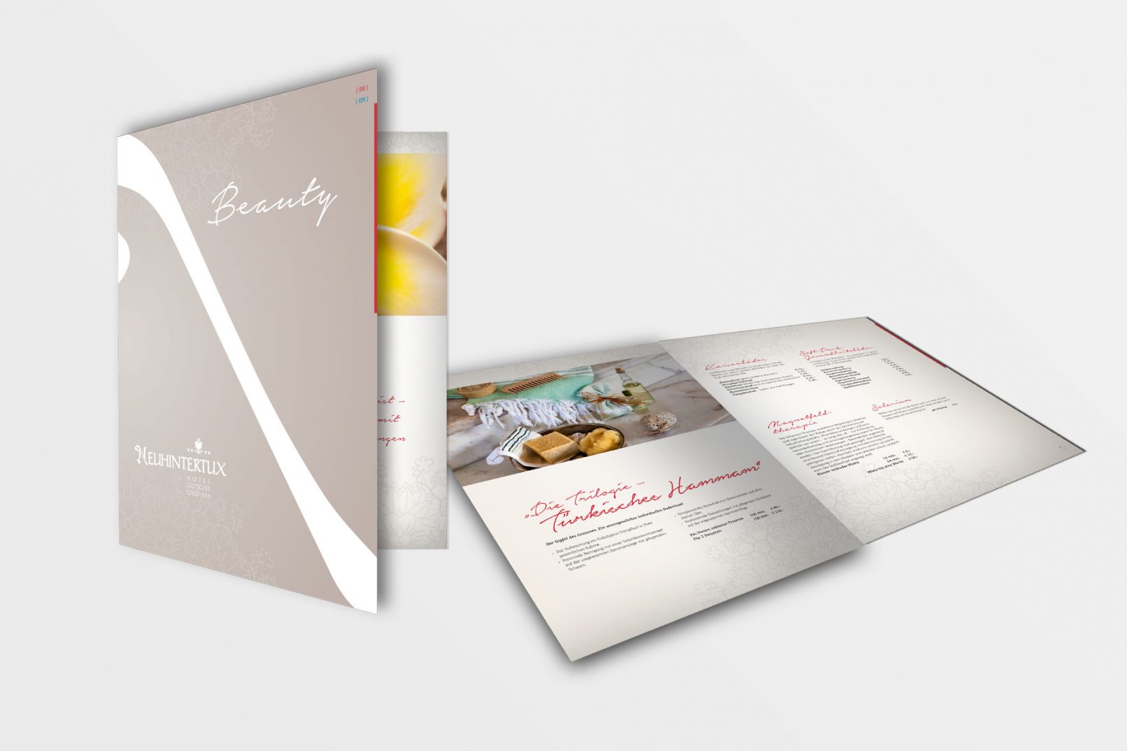 Neuhintertux Beautybroschüre
