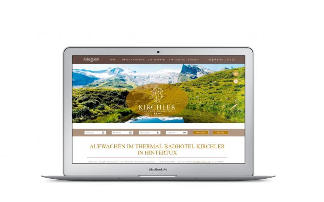 Badhotel Kirchler Website